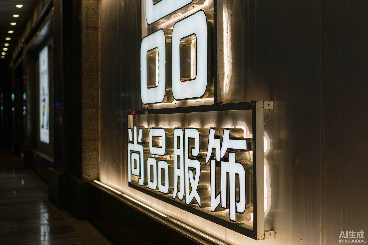 国网蕲春供电所文化墙与门头招牌落地案例：从勘测到发光字夜景一站式交付 案例实景