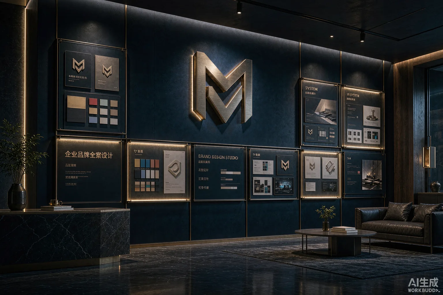 文舜广告图文自有门店与图文工厂实景